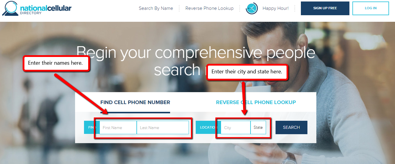 NCD Phone Lookup Instructions