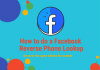 How to do a Facebook Reverse Phone Lookup
